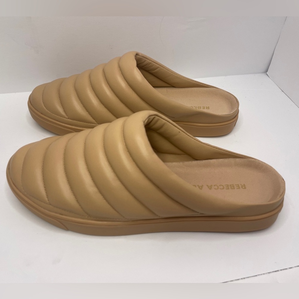 Rebecca Allen The Clog shoes slip on slide Nude IV Womens Size 7.5 new in box
